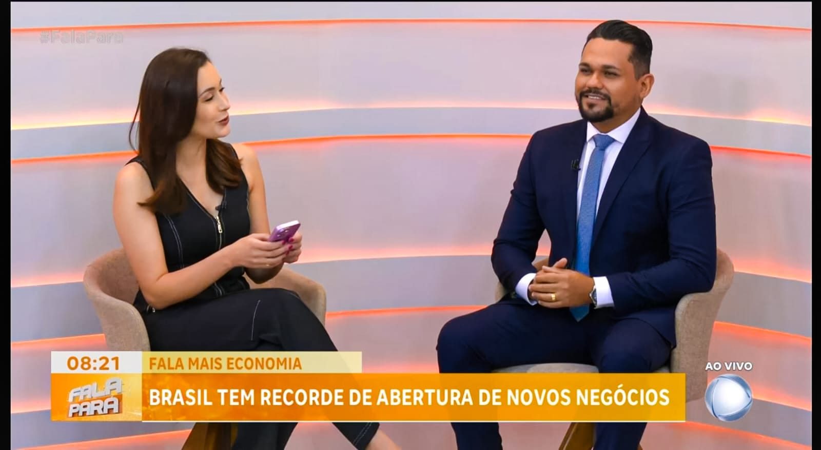Cleber Albuquerque no Fala Mais Economia — recorde de abertura de novos negócios